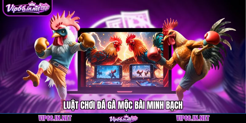 Luật chơi đá gà mộc bài minh bạch